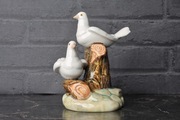 =Porcelana= Figurka gołębie Hiszpania TENGRA