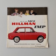 Prospekt motoryzacyjny Hillman Imp 1965 prl