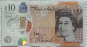 Anglia GBP 10 pounds funtów 2016-2017 Jane Austeen