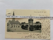Culm Chełmno Rathaus u. Wasserthurm 1898r