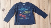 Koszulka Coccodrillo 104 długi rękaw, dinozaury
