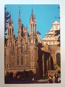 LITWA Wilno kościół św. Anny 1990 r.