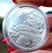Srebrna moneta Hera i Paw 2022, 1oz
