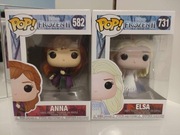 Funko Pop! Kraina Lodu FROZEN Anna 582 & Elsa 731