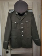 Mundur galowy oficera NVA  + bluza polowa + czapka galowa