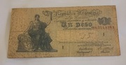 Banknot, Argentyna, 1 Peso, PROGRESSO & ARMS 