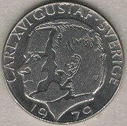 Szwecja 1 korona krona 1979, 25 mm