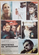 Wszystko na sprzedaż plakat filmowy 1968 Wajda RAR