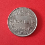 Moneta 100 lei 1943, Rumunia
