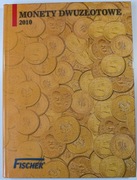 Klaser z monetami 2 złote GN 2010 Fischer.