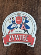 Podkładka pod piwo. Browar Żywiec 