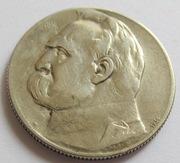 5 złotych Piłsudski 1934 Orzeł strzelecki Ag 