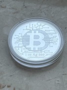 Moneta srebrna Bitcoin Tchad 2022
