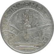 San Marino 5 lire 1938, Ag KM#9