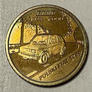 Moneta Polska Orlen Fiat 125p 