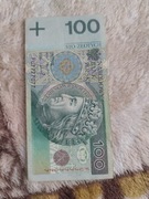 Banknot 100 zł Ciekawy numer