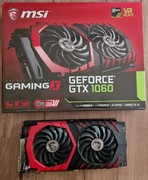 Karta graficzna MSI GeForce GTX 1060 Gaming X 6GB GDDR5 192bit