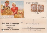 DR, Mi 513x2, karta pocztowa propagandowa
