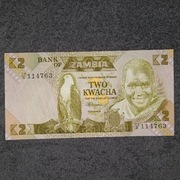 Banknot Zambia 2 Kwacha