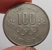 Japonia 100 jenów Olimpiada 1972 nr 1