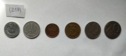 Zestaw 6 monet obiegowych z PRL 1986. Komplet(Z17)