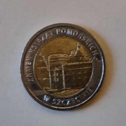 Okolicznościowa moneta 5zł z Zamkiem Książąt