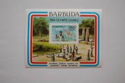 Barbuda Mi bl.85** LO Los Angeles '84 /imp/