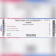 Bilet, Deep Purple Kraków  3.XII.2019 