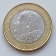 Watykan - Jan Paweł II - 1000 lirów - 2001r.