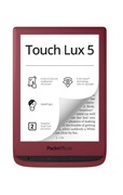 Czytnik książek czerwony pocketbook touch lux 5