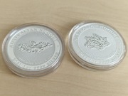 Australian Nugget 2021 i 2022 1oz srebrna moneta