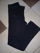 Spodnie młodzieżowe  jeansy czarne r.170