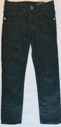 Jeansy H&M czarne jak nowe 134 cm 8-9 lat