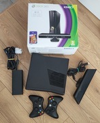 Xbox 360 Slim 250GB, RGH 3.0, 2 Pady, Kinect, Zasilacz
