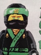 Obraz haft krzyżykowy LEGO ninjago lloyd