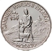 Watykan - Jan Paweł II - 1000 lirów 1994r. Srebro
