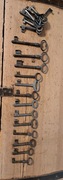 Starocie przedwojenne 22 klucze do zamków żelazo