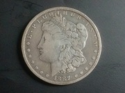 1 dolar 1887. Morgan 