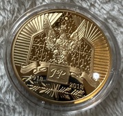Medal Ojcowie Polskiej Niepodległości Pozłacany
