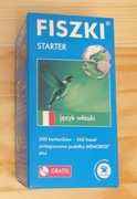 Fiszki język WŁOSKI starter + nagrania