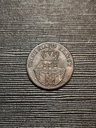 1 złoty wolne miasto Kraków Polska wykopki monet