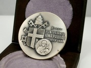 Medal Jan Paweł II X-lecie pontyfikatu Srebro 925