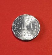 Moneta 10 rupii 2013, Sri Lanka