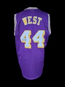 Jerry WEST LA Lakers NBA koszulka autograf 