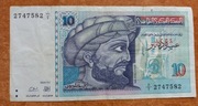 Banknot - Tunezja