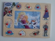 Puzzle drewniane, Playme, Frozen,kraina lodu. 