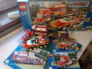 Lego 4430 Amfibia i ciężarówka strażacka z pudłem