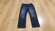 Spodnie jeansowe regulowane,dzinsy, F&F .roz 128