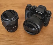 Fujifilm x-t1 + XF 18-55 mm + XF 16 mm f/1.4 R WR