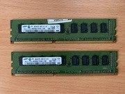 Pamięć RAM DDR3 Samsung 2szt. 2GB 1Rx8 PC3-10600E-